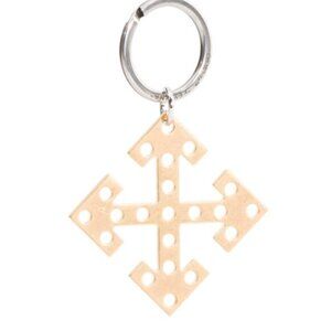 Off-White Arrow Charm Keychain